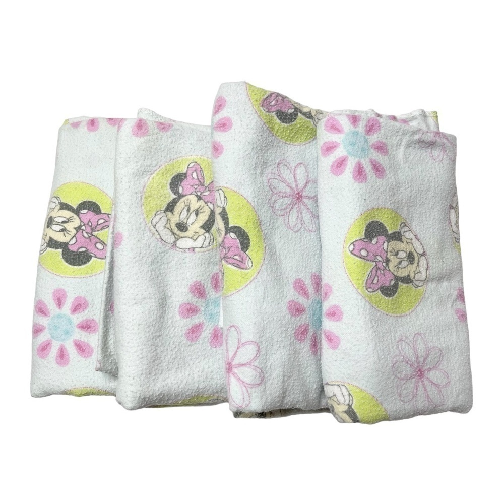 Disney Minnie Mouse Pink and Yellow Blanket